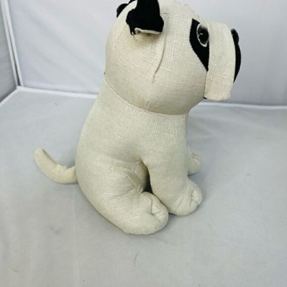 Dog Door Stopper Berkshire Pug Bulldog 10" 10" tall Excellent new condition with - Picture 3 of 7